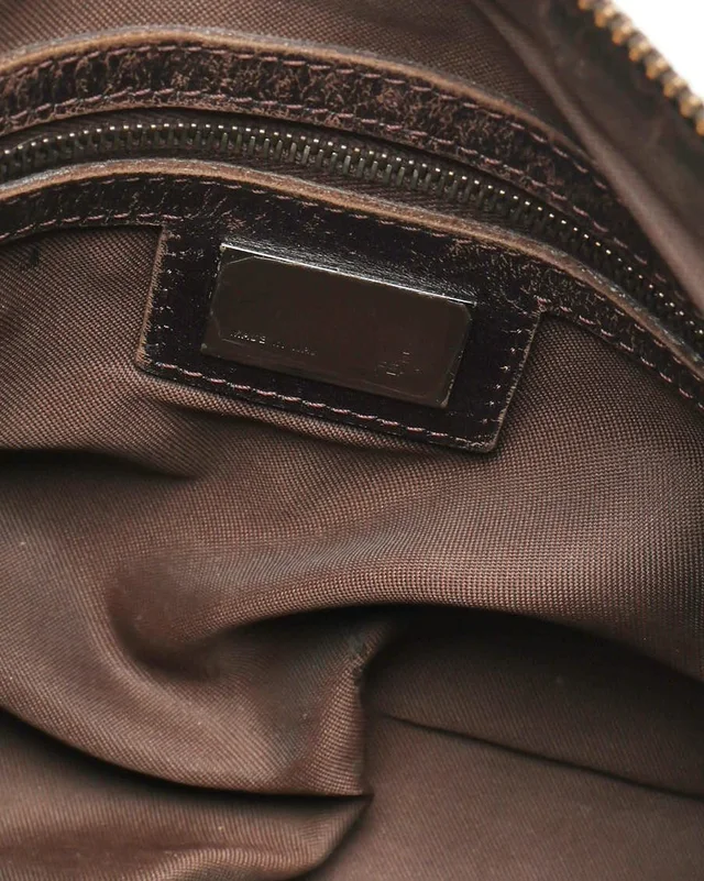 Fendi Zucchino Crossbody Bag in Canvas from A Retro Tale, photo 11 of 12
