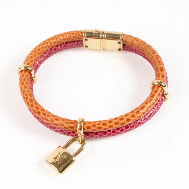 Louis Vuitton Keep It Twice Bracelet in Lizard from Labellov, photo 5 of 5