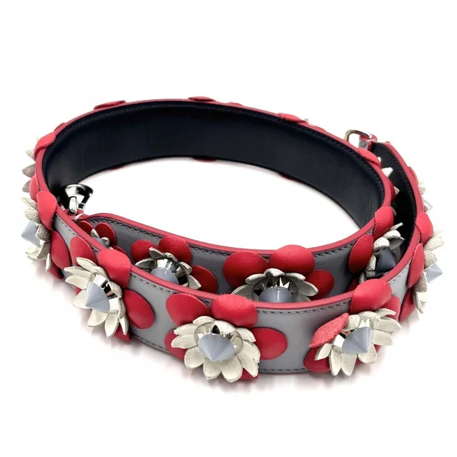 Fendi women's accessories in Black/Light blue/Red color Leather from Elady