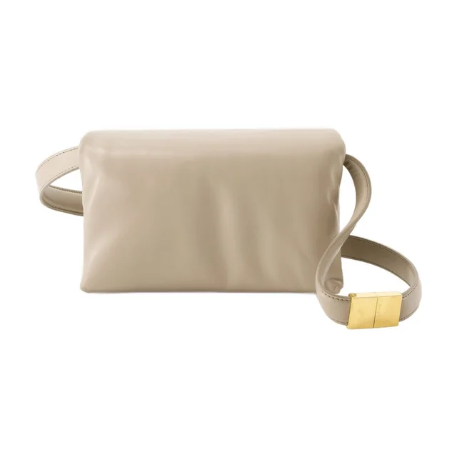 Marni Prisma Shoulder Bag — Beige Calfskin in Beige Calfskin from HEWI, photo 2 of 2