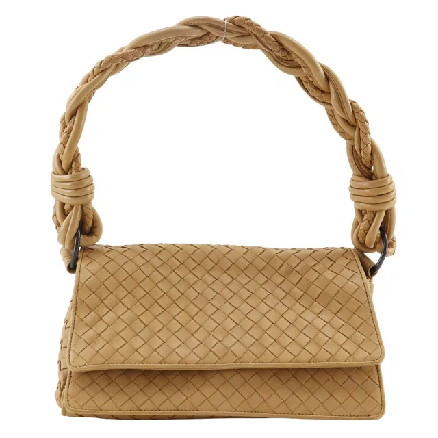 Bottega Veneta Intrecciato Calf Shoulder Bag in Woven leather from LuxUness
