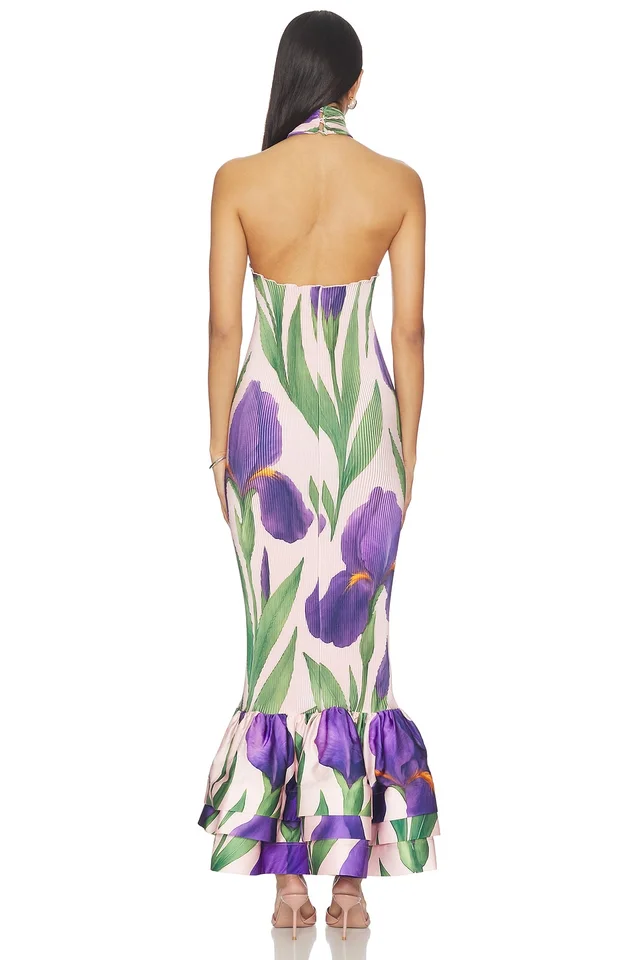 L'IDEE Soho Dress in Iris Garden, photo 3 of 4 from REVOLVE (Canada)