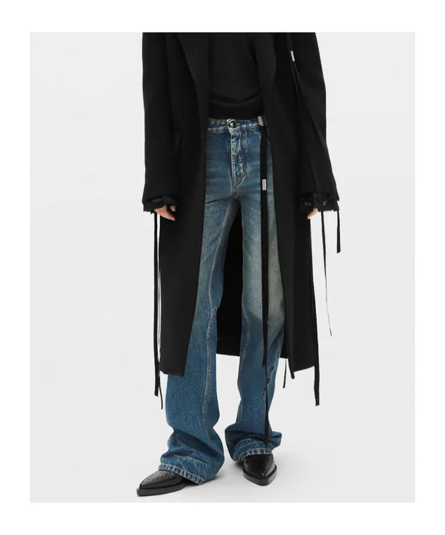 Ann Demeulemeester faded-effect jeans, photo 2 of 5 from SENSER