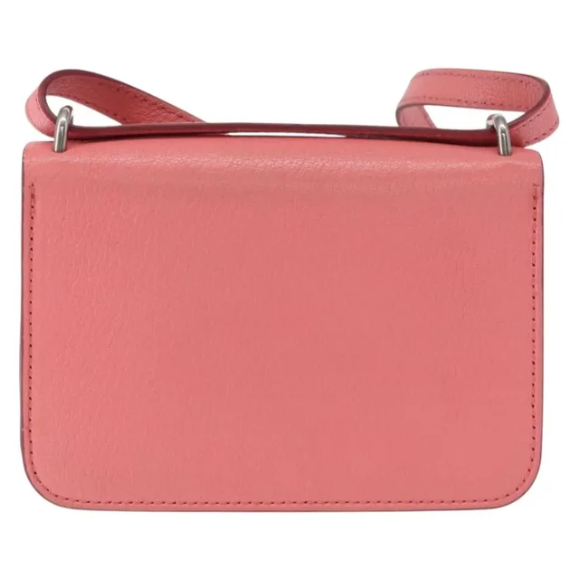 Burberry D-Ring Shoulder Leather Pink Bag in Pink Leather from HEWI, photo 2 of 2
