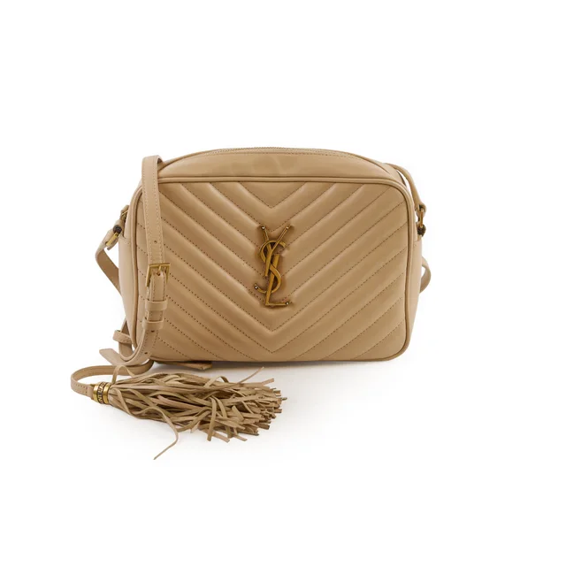 Saint Laurent Camera Lou Beige Crossbody from The Purse Affair
