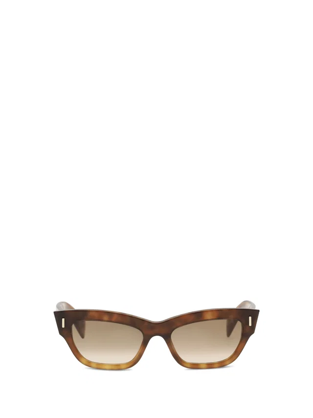 Alexander McQueen 872845j0749 Cat-Eye Acetate Sunglasses — Brown in Brown from HEWI