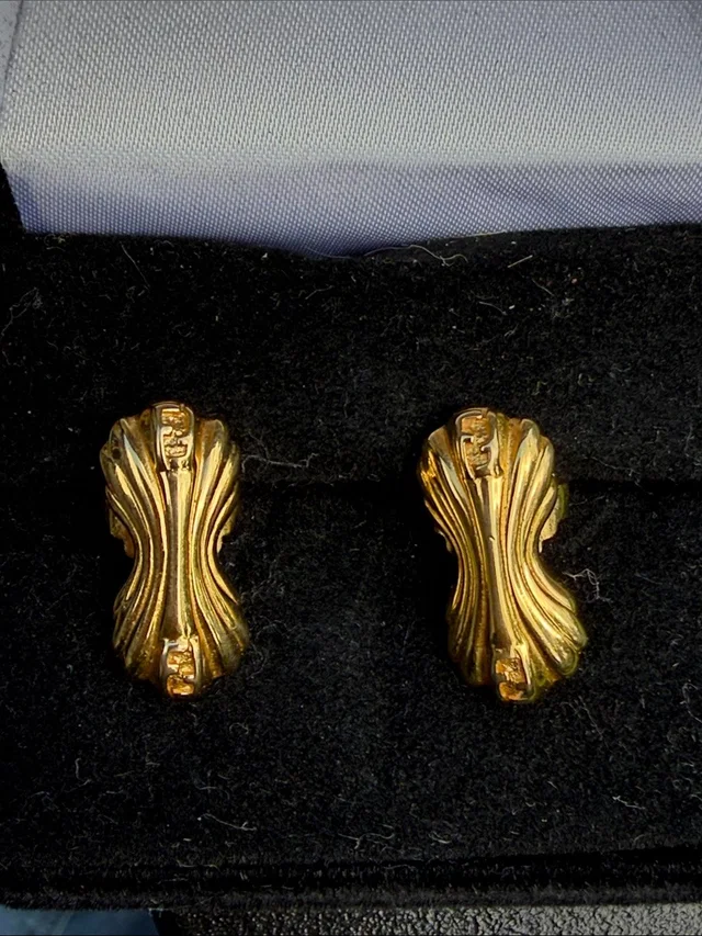 Fendi 18kt Gold Plated Earring Post in gold from Poshmark