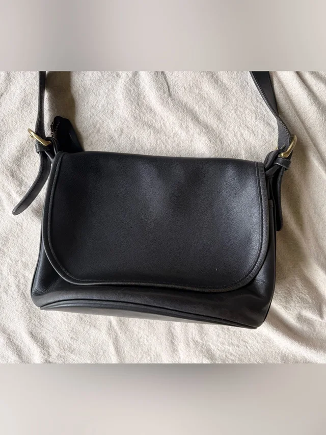 Coach Crossbody Bag - #4150 in black Leather from Poshmark