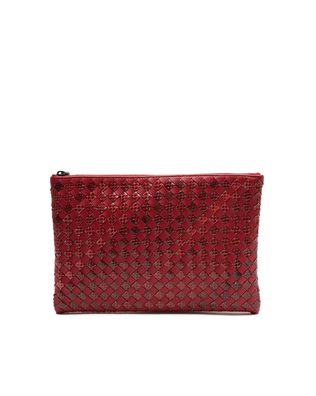 Bottega Veneta Intrecciato Clutch Bag in Woven leather from A Retro Tale