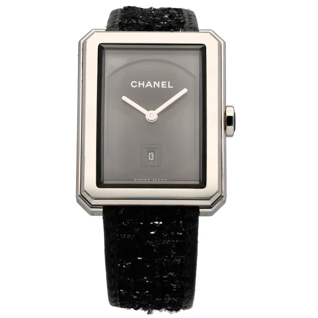 Chanel Boy-Friend H5503 26.7mm Stainless Steel Watch in Leather from H&T