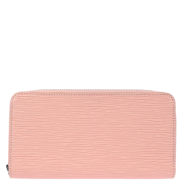 Louis Vuitton 2019 Pink Epi Zippy Wallet M41740 in Pink Leather from AMORE Vintage Tokyo