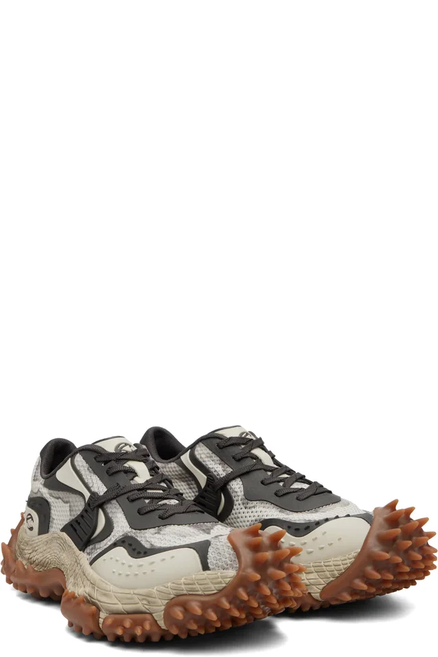CAMPERLAB Gray & Off-White Tornado Sneakers, photo 4 of 5 from SSENSE