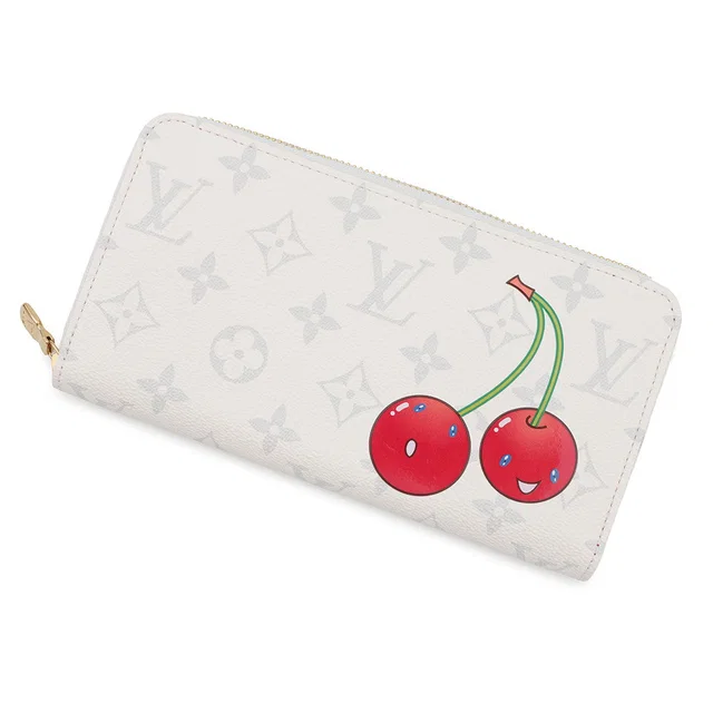 Zippy Wallet LV × TM WhiteM14240 Monogram Cherry from GALLERY RARE