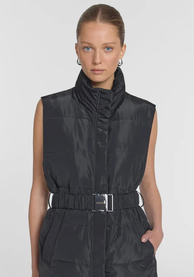 VIKTORIA & WOODS Alchemy Puffer Vest in Black from Viktoria & Woods, photo 1 of 1