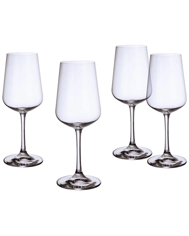Villeroy & Boch Ovid Set of 4 White Wine Glasses, image 1 of 1 from Rue La La