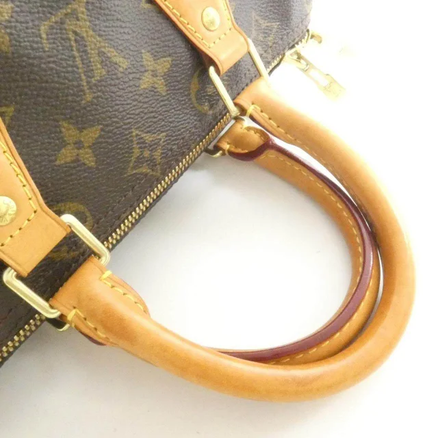 Louis Vuitton Speedy Bandouliere Monogram Boston Bag in Brown Canvas from LuxUness, photo 4 of 6