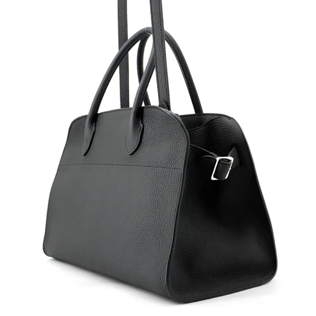 The Row Soft Margaux BlackW1586 Calf LeatherLeather Size 12 from GALLERY RARE, photo 2 of 4