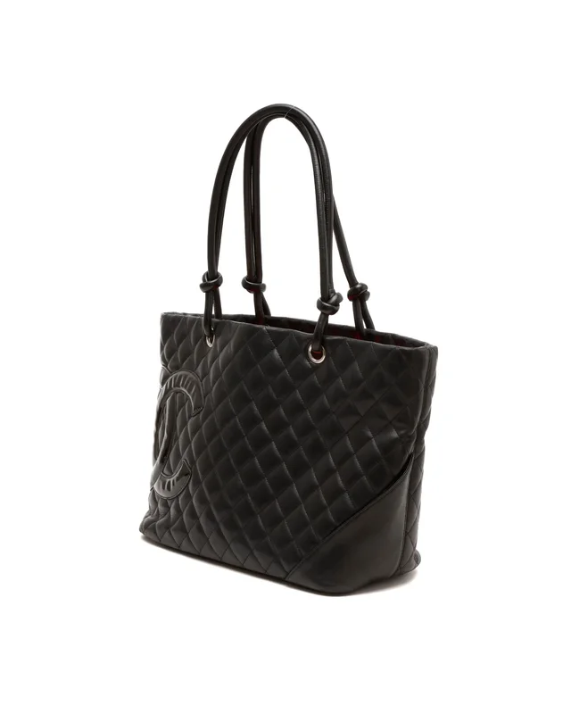 Chanel Quilted Cambon Tote Bag in Woven leather from A Retro Tale, photo 2 of 11