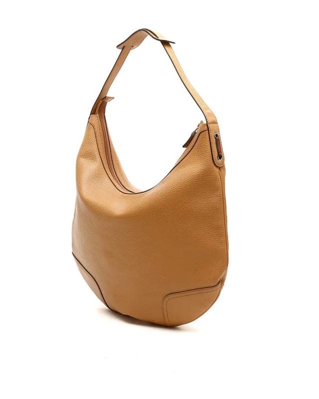 Gucci GG Leather Hobo Bag in Leather from A Retro Tale, photo 3 of 7