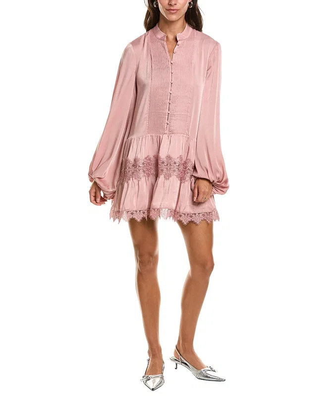 Bardot Antonia Lace-Trim Mini Dress, image 1 of 1 from Rue La La