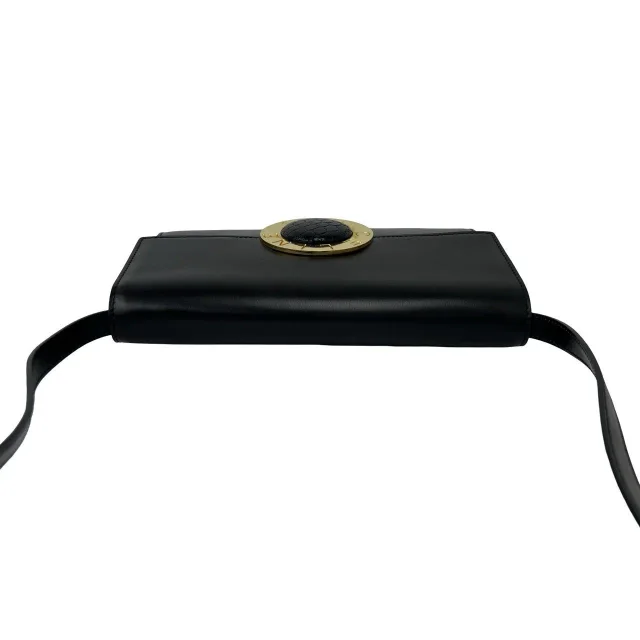 Celine Leather Shoulder Bag in Black Calfskin from LuxUness, photo 4 of 10