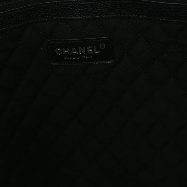 Chanel Coco Small Tote Black in Black Coated canvas from FASHIONPHILE, photo 7 of 11