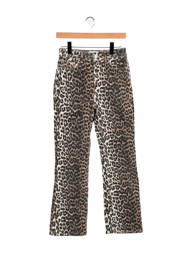 GANNI High-Rise Flared Jeans from The RealReal