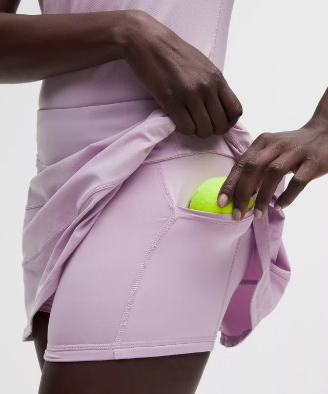 lululemon Pace Rival Mid-Rise Skirt *Long in Lilac Play, photo 7 of 7 from lululemon