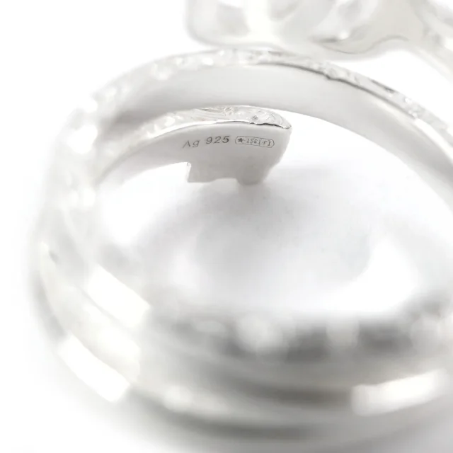 Gucci Double G key motif AG925 Ring in Silver 925Silver from LuxUness, photo 7 of 9