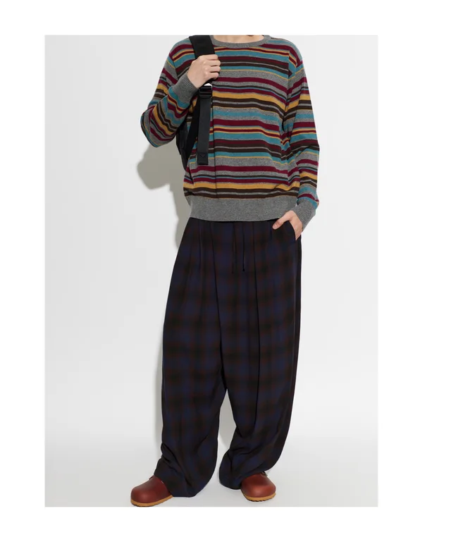 Dries Van Noten Elastic-waist casual trousers, photo 3 of 4 from SENSER