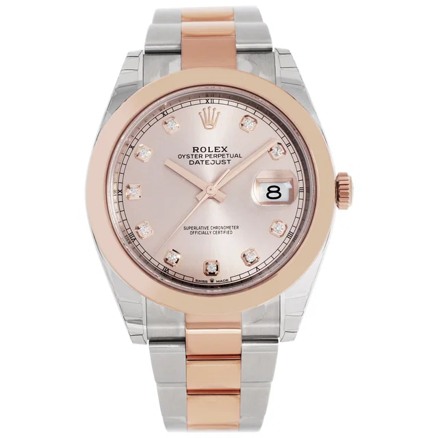 Unused Rolex Datejust 41 41mm 126301 in Stainless Steel, Everose Gold from Gray And Sons