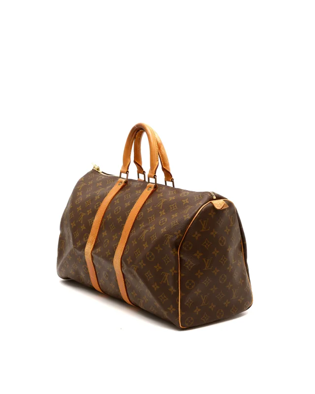 Louis Vuitton Monogram Keepall 45 Weekend Bag in Coated canvas from A Retro Tale, photo 3 of 12