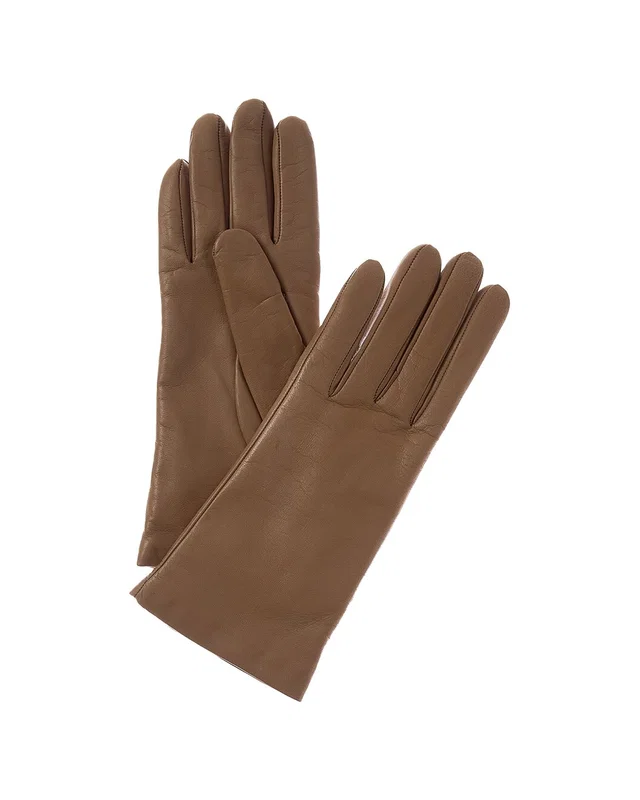 Portolano 2-Button Cashmere-Lined Leather Gloves, image 1 of 1 from Rue La La
