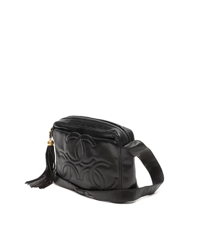 Chanel Triple CC Tassel Camera Bag in Leather from A Retro Tale, photo 2 of 15