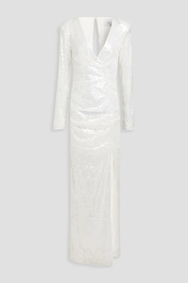 Envelope1976 Stardust Sequined Tulle Gown in White from THE OUTNET, photo 1 of 1