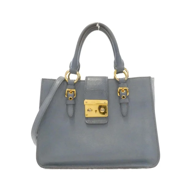 Miu Miu RN0799 bag in ASTRALE+CIEL (Astral + Ciel) / GOLD hardware MADRAS BICOLORE from KOMEHYO