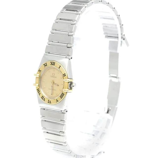 Omega Constellation Quartz Stainless Steel And Yellow Gold 22 in gold|gray|silver|yellow|brown|neutral from Poshmark