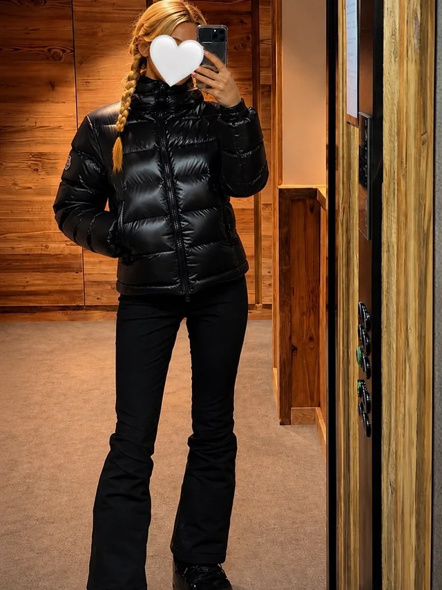 Moncler Women's Puffer Jacket - Lightweight Insulated Coat in black from Poshmark