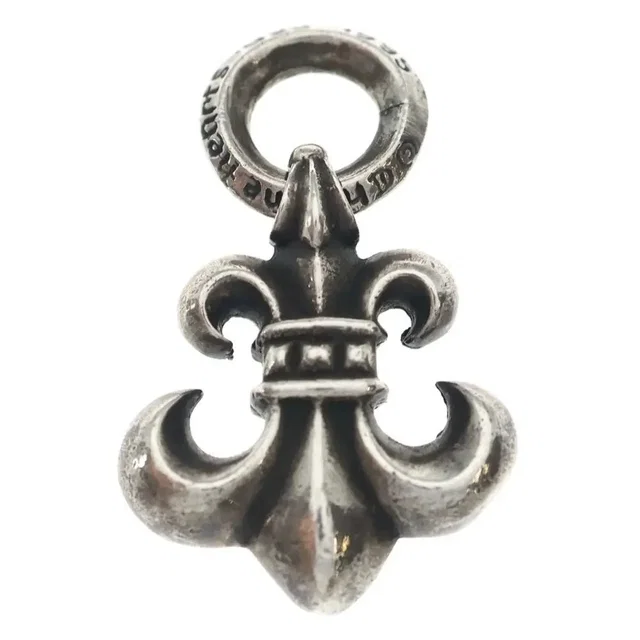 Chrome Hearts Flare Charm Necklace Silver in multicolor from Grailed