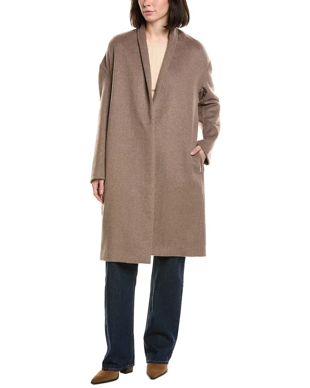 Vince Wool-Blend Long Coat, image 1 of 1 from Rue La La