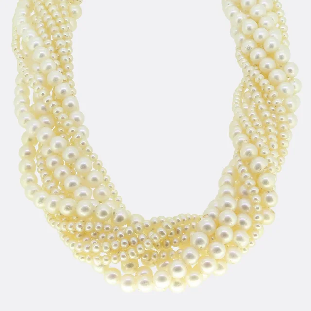 Tiffany & Co. Paloma Picasso Pearl Torsade Necklace from The Vintage Jeweller