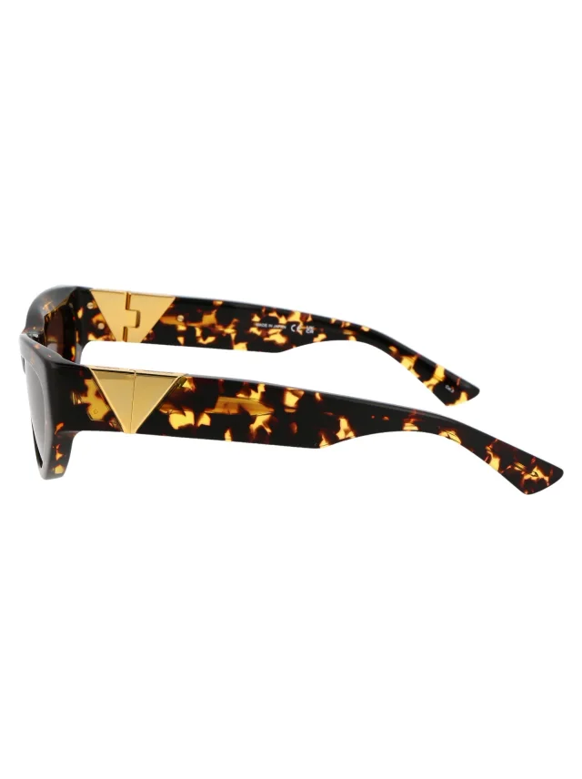 Bottega Veneta Bv1176s Tortoiseshell Acetate Sunglasses — Brown in Brown from HEWI, photo 3 of 3