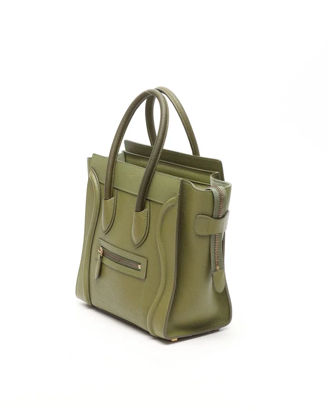 Celine Nano Luggage Bag in Caviar leather from A Retro Tale, photo 2 of 7