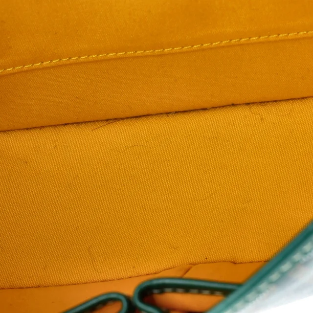 Goyard Belvedere II Messenger Bag Coated Canvas PM in green Coated canvas from Rebag, photo 6 of 7