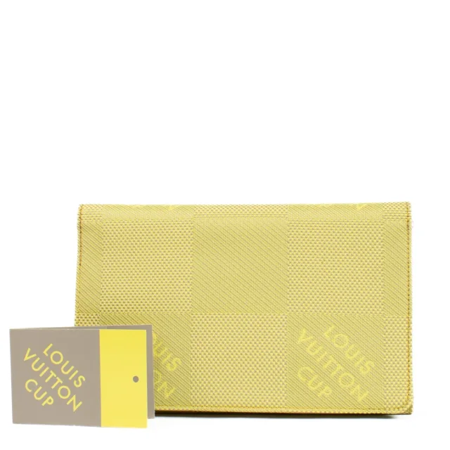 LV America's Cup Acid Green Wallet in Green from Labellov, photo 5 of 6