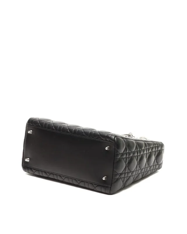 Medium Lady Dior Bag in Leather from A Retro Tale, photo 4 of 11