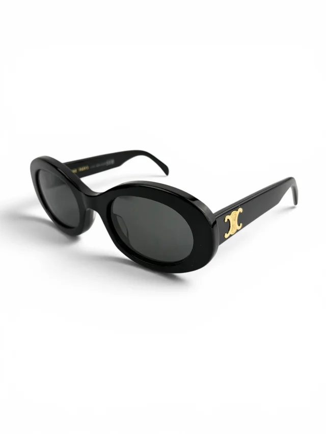 Celine Triomphe Sunglasses in Black from Season 2 Consign, photo 1 of 1