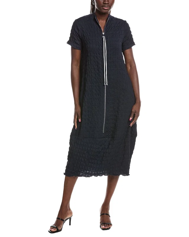 Joseph Ribkoff Textured Midi Dress, image 1 of 1 from Gilt