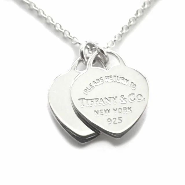 Tiffany & Co. 925 Double Heart Pendant from The Reluxe