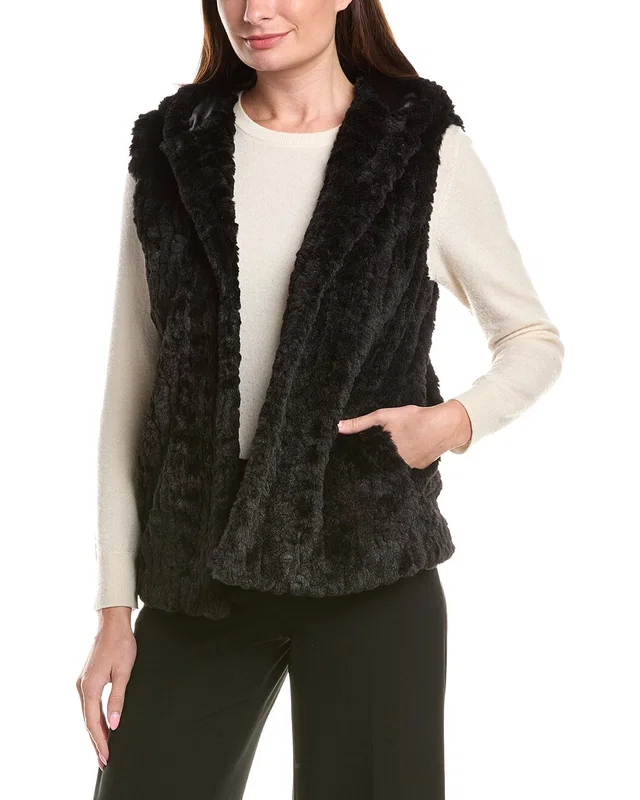 Joseph Ribkoff Hooded Vest, image 1 of 1 from Gilt